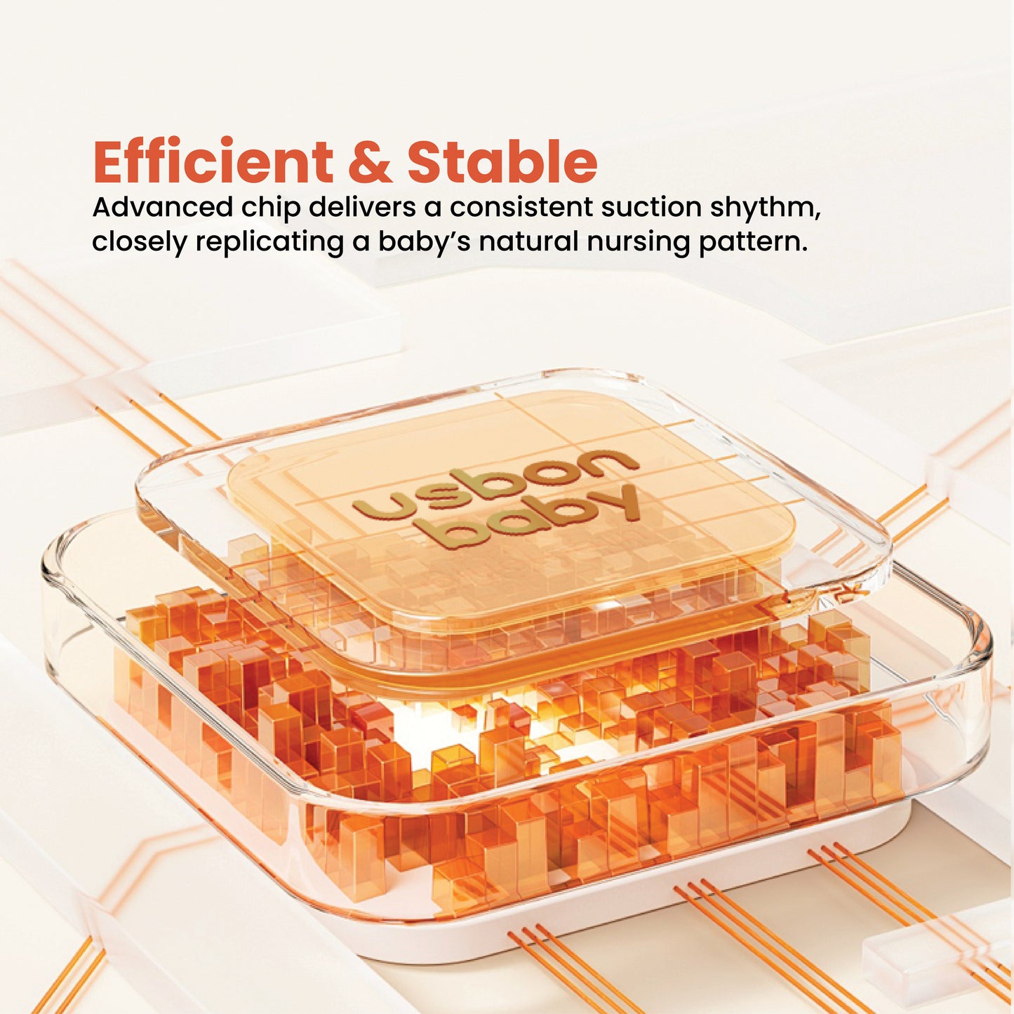 usbonbaby DuoFlow Double Tubing Breast Pump 24mm